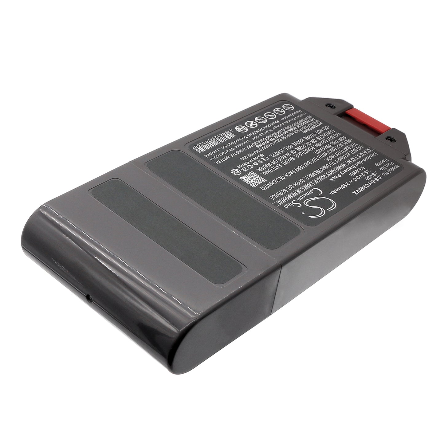 Dyson V12 replacement battery 25.2V 2500mAh Li-ion